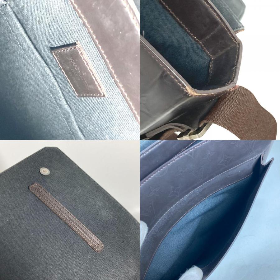 【美品】ルイヴィトン モノグラムグラセ フォンジー メッセンジャーバッグ LOUIS VUITTON ルイヴィトン M46570 フォンジー カバン