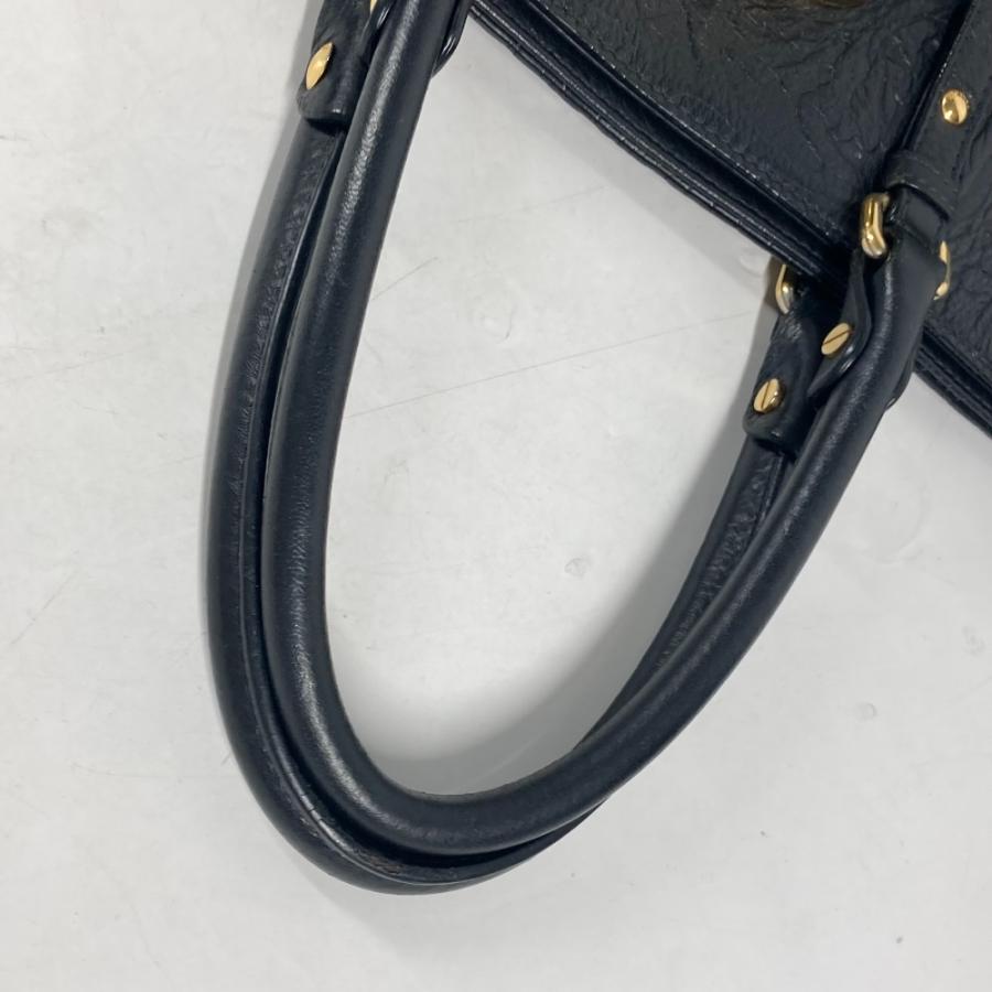 VERSACE ヴェルサーチ メデューサ 肩掛け トートバッグ ショルダーバッグ 縦型 ロゴ ハンドバッグ ブラック ユニセックス【中古】 |  | 07