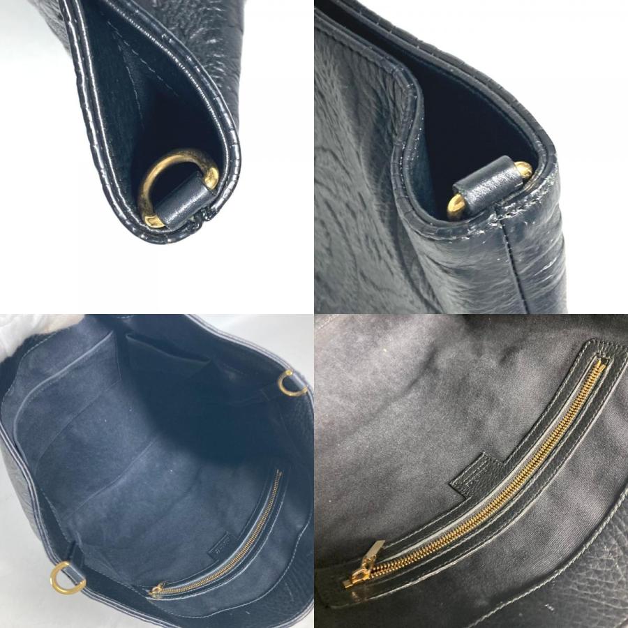 VERSACE ヴェルサーチ メデューサ 肩掛け トートバッグ ショルダーバッグ 縦型 ロゴ ハンドバッグ ブラック ユニセックス【中古】 |  | 08