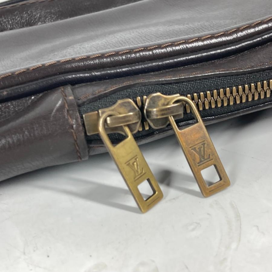 LOUIS VUITTON ルイヴィトン M92535 スィウ カバン ベルトバッグ ウエストポーチ ユタ ボディバッグ カフェ ブラウン メンズ【中古】 | LOUIS VUITTON | 04