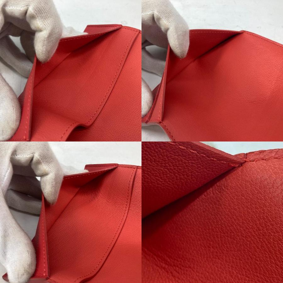 LOUIS VUITTON ルイヴィトン  M58151 クヴェルテュール・カルネPM  システム手帳 ブックカバー 手帳カバー レッド【中古】 | LOUIS VUITTON | 09