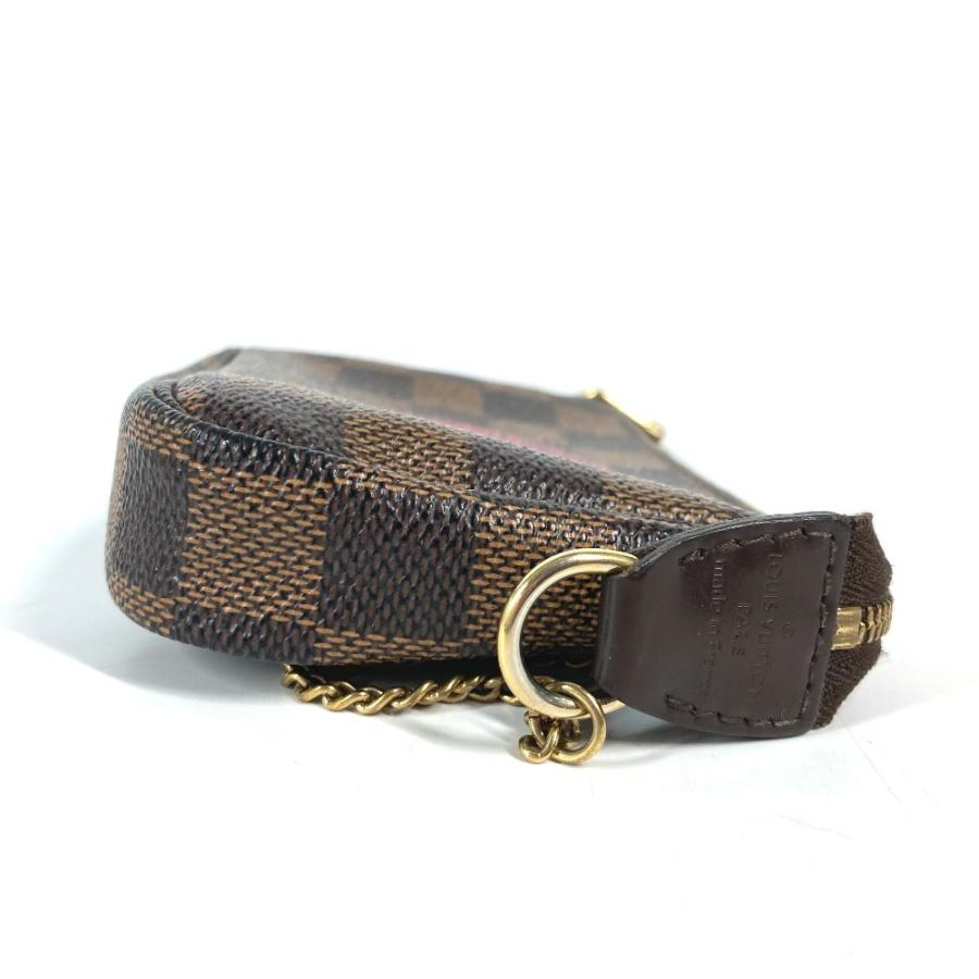 LOUIS VUITTON ルイヴィトン N58011 T＆B ミニ ポシェット アクセソワール カバン アクセサリーポーチ  ダミエ ハンドバッグ【中古】 | LOUIS VUITTON | 02