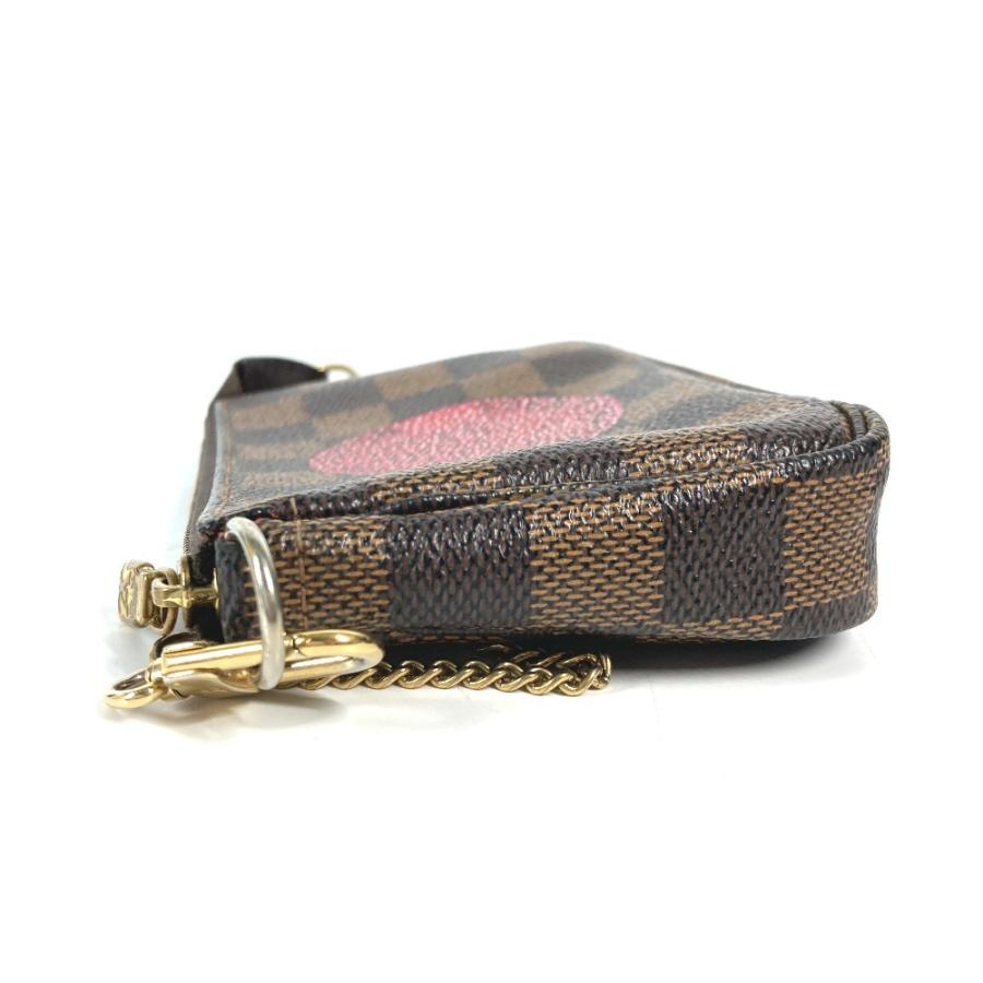 LOUIS VUITTON ルイヴィトン N58011 T＆B ミニ ポシェット アクセソワール カバン アクセサリーポーチ  ダミエ ハンドバッグ【中古】 | LOUIS VUITTON | 03