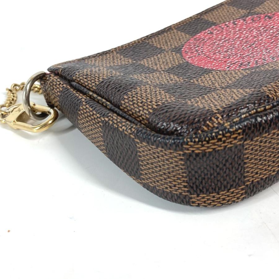 LOUIS VUITTON ルイヴィトン N58011 T＆B ミニ ポシェット アクセソワール カバン アクセサリーポーチ  ダミエ ハンドバッグ【中古】 | LOUIS VUITTON | 06