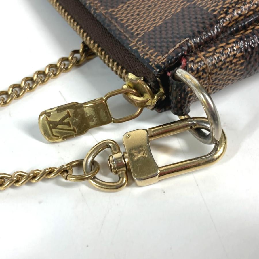 LOUIS VUITTON ルイヴィトン N58011 T＆B ミニ ポシェット アクセソワール カバン アクセサリーポーチ  ダミエ ハンドバッグ【中古】 | LOUIS VUITTON | 07