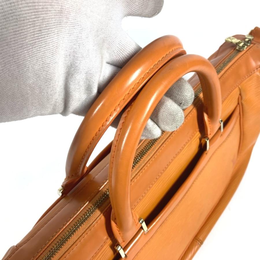 LOUIS VUITTON ルイヴィトン M5910H ダヌーラMM カバン トートバッグ エピ ハンドバッグ マンダリンオレンジ オレンジ レディース【中古】 | LOUIS VUITTON | 05