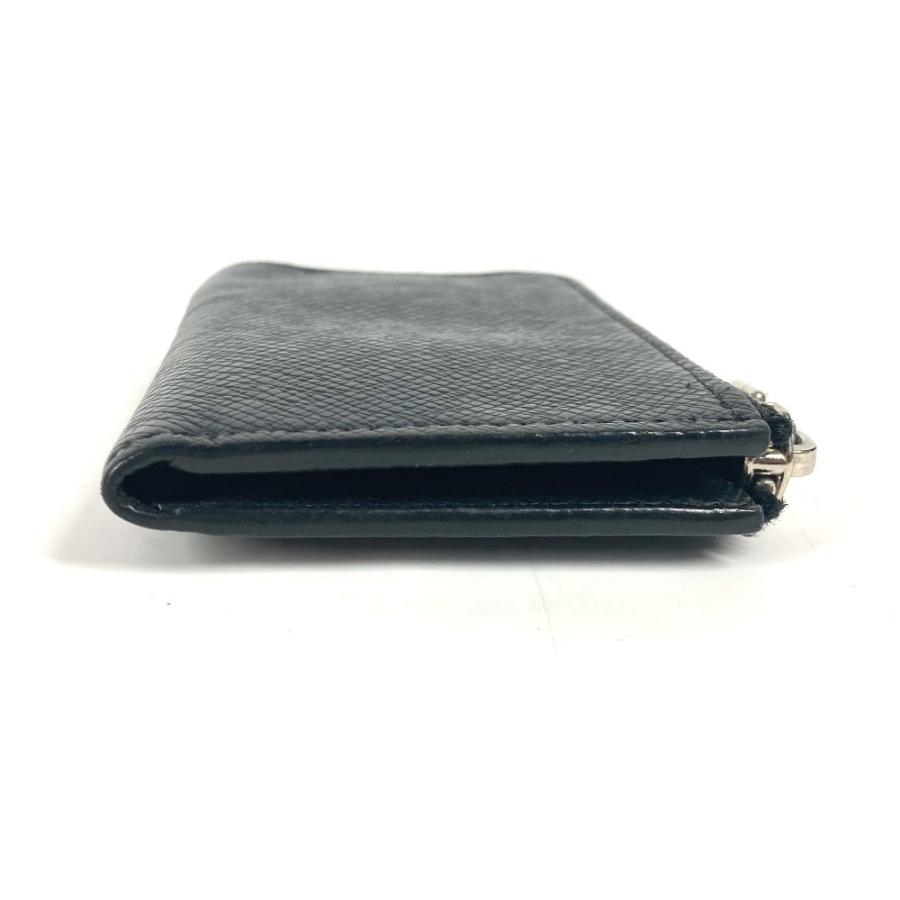 LOUIS VUITTON ルイヴィトン M63375 ポルトモネジュール 財布 小銭入れ L字ファスナー タイガ コインケース ブラック ユニセックス【中古】 | LOUIS VUITTON | 02