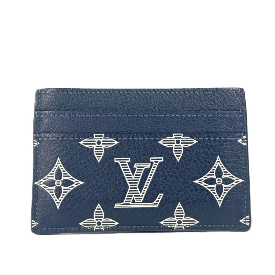 美品 LOUIS VUITTON ルイヴィトン M83700  ポルト カルト・ダブル 名刺入れ パスケース モノグラムシャドウ カードケース【中古】 | LOUIS VUITTON | 01