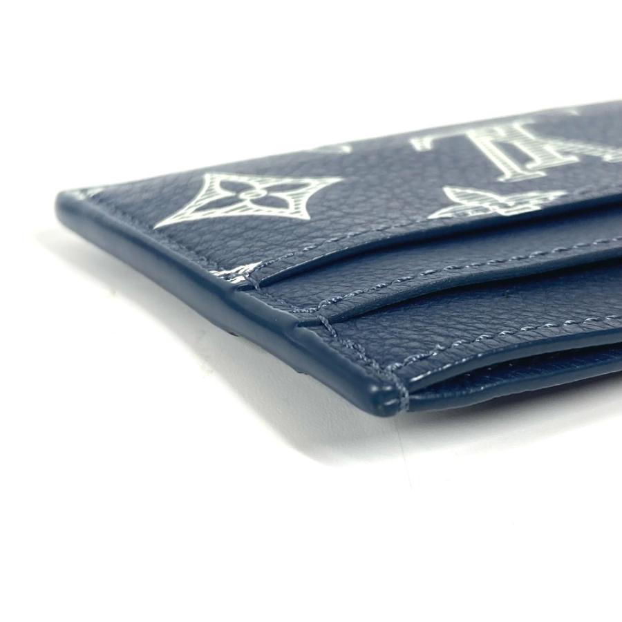 美品 LOUIS VUITTON ルイヴィトン M83700  ポルト カルト・ダブル 名刺入れ パスケース モノグラムシャドウ カードケース【中古】 | LOUIS VUITTON | 05