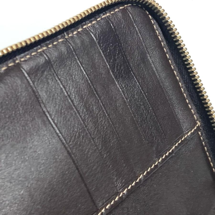 GUCCI グッチ 233152 グッチョリ チワワ 犬 手帳ケース システム手帳 ラウンドファスナー GG 手帳カバー ベージュ ユニセックス【中古】 | GUCCI | 03