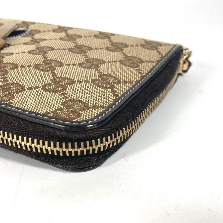 GUCCI グッチ 233152 グッチョリ チワワ 犬 手帳ケース システム手帳 ラウンドファスナー GG 手帳カバー ベージュ ユニセックス【中古】 | GUCCI | 07
