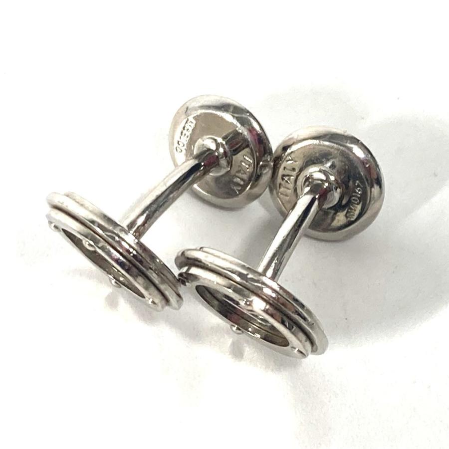 LOUIS VUITTON ルイヴィトン M68100 カフリンクス カフス LV サークル アクセサリー ダミエケース付き カフス シルバー メンズ【中古】 | LOUIS VUITTON | 05