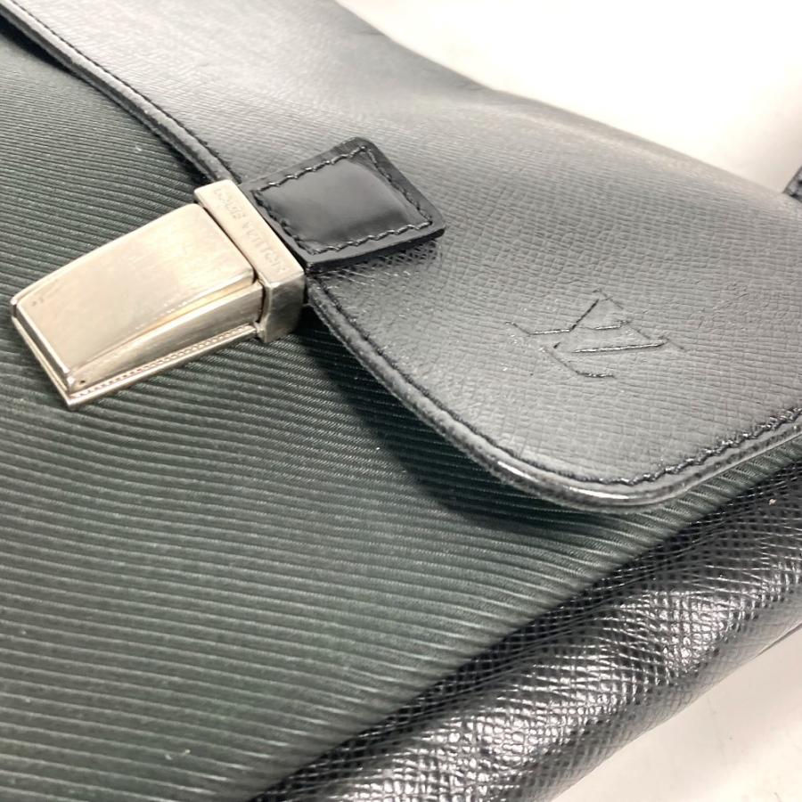 LOUIS VUITTON ルイヴィトン M30882 サラトヴGM 2WAYバッグ ショルダーバッグ 斜め掛け タイガ アルドワーズ グリーン レディース【中古】 | LOUIS VUITTON | 06