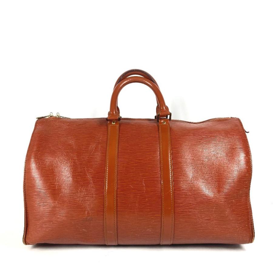 LOUIS VUITTON ルイヴィトン M42973 キーポル45 カバン 旅行カバン エピ ボストンバッグ ケニアブラウン ブラウン ユニセックス【中古】 | LOUIS VUITTON | 01