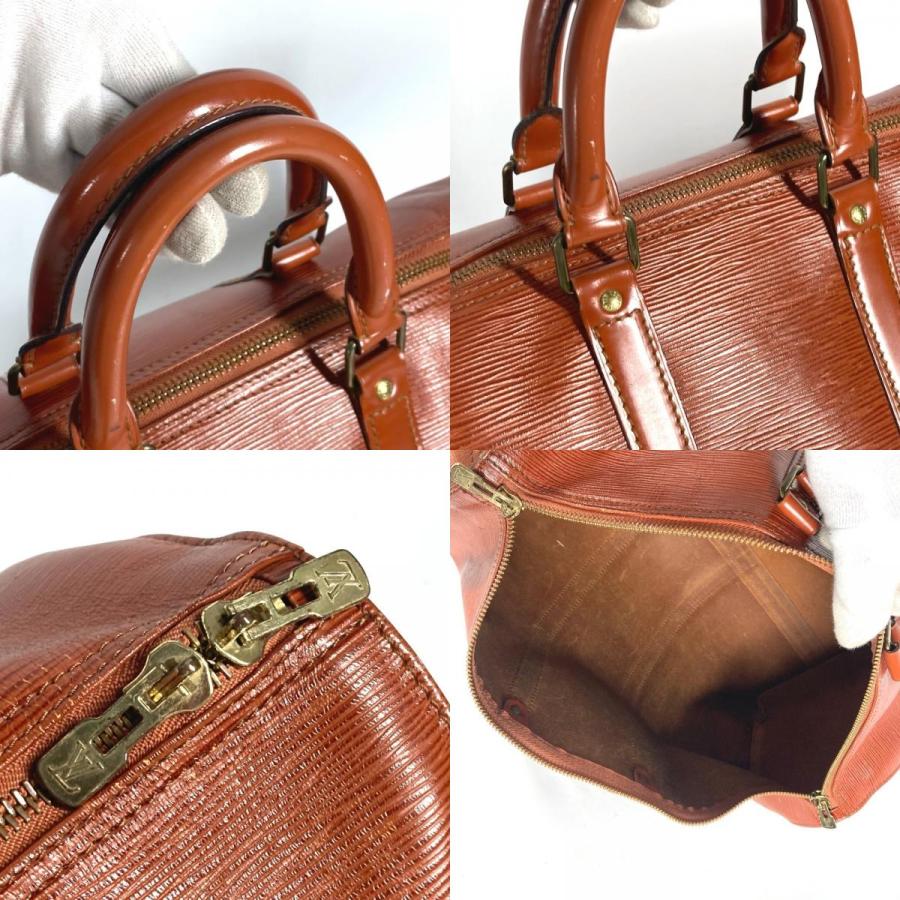 LOUIS VUITTON ルイヴィトン M42973 キーポル45 カバン 旅行カバン エピ ボストンバッグ ケニアブラウン ブラウン ユニセックス【中古】 | LOUIS VUITTON | 08