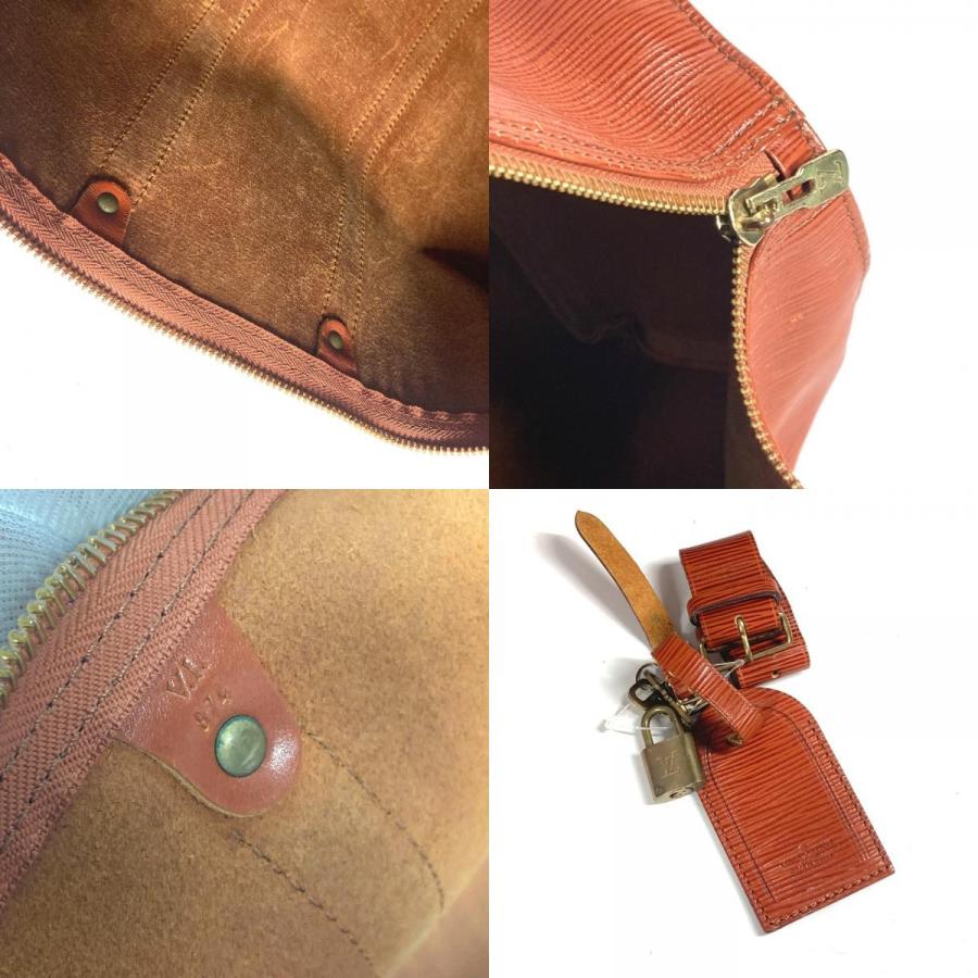 LOUIS VUITTON ルイヴィトン M42973 キーポル45 カバン 旅行カバン エピ ボストンバッグ ケニアブラウン ブラウン ユニセックス【中古】 | LOUIS VUITTON | 09