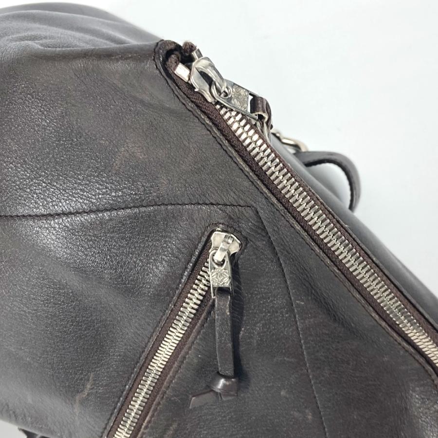 LOEWE ロエベ アントン カバン バックパック ショルダーバッグ リュックサック ブラウン ユニセックス【中古】 | LOEWE | 07