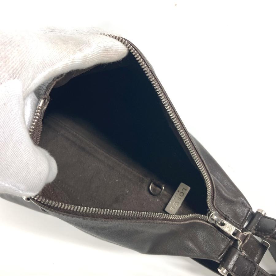 LOEWE ロエベ アントン カバン バックパック ショルダーバッグ リュックサック ブラウン ユニセックス【中古】 | LOEWE | 08