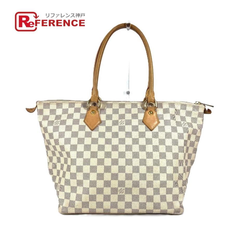 LOUIS VUITTON ルイヴィトン N51185  サレヤMM  カバン 肩掛け トートバッグ ダミエアズール ショルダーバッグ ホワイト【中古】 | LOUIS VUITTON