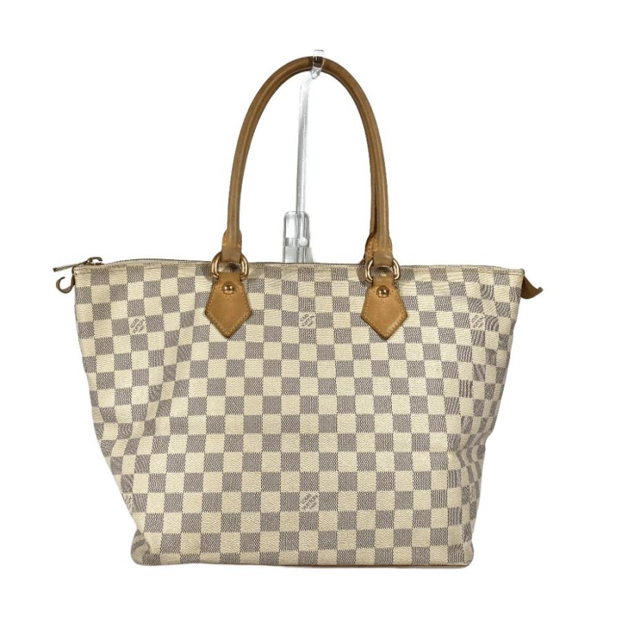 LOUIS VUITTON ルイヴィトン N51185  サレヤMM  カバン 肩掛け トートバッグ ダミエアズール ショルダーバッグ ホワイト【中古】 | LOUIS VUITTON | 01