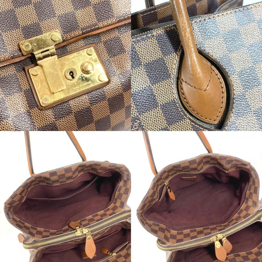 LOUIS VUITTON ルイヴィトン  N41273  アスコット カバン トートバッグ ダミエ ハンドバッグ ブラウン レディース【中古】 | LOUIS VUITTON | 07