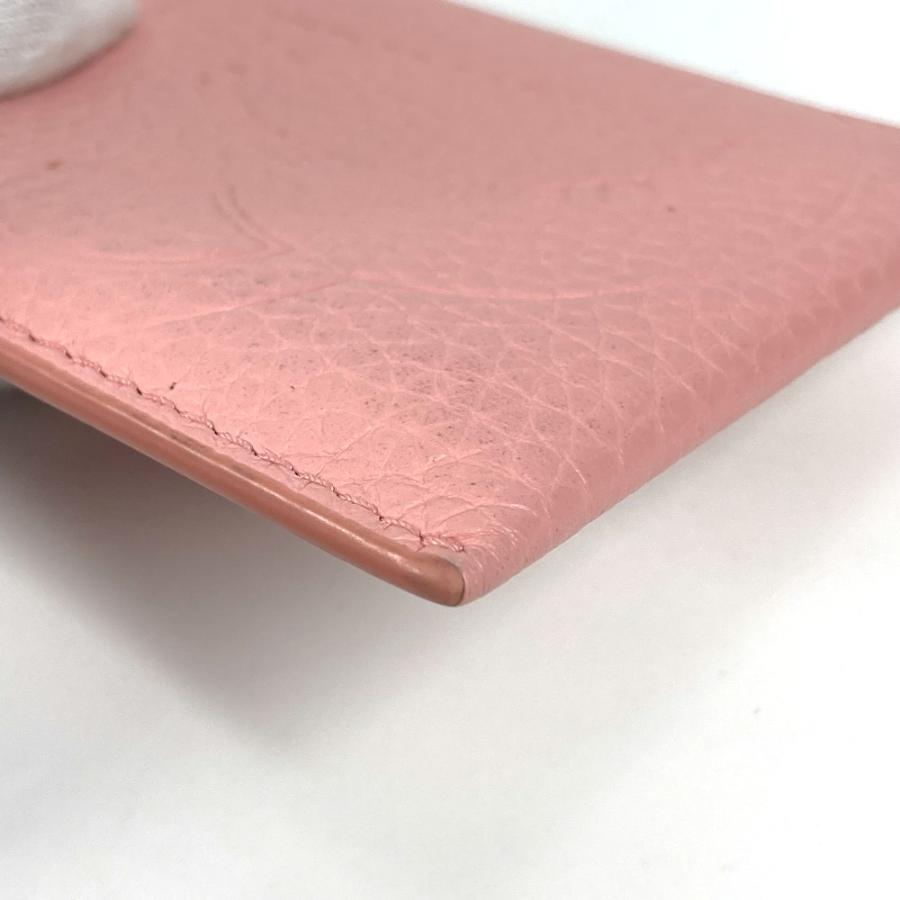 新品同様 TIFFANY&Co. ティファニー リターン トゥ ティファニー 名刺入れ パスケース ハート ハート ロゴ カードケース ピンク【中古】 | TIFFANY&Co. | 06