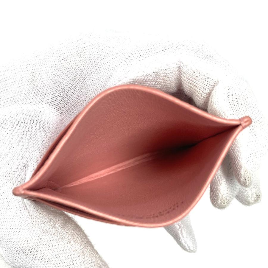 新品同様 TIFFANY&Co. ティファニー リターン トゥ ティファニー 名刺入れ パスケース ハート ハート ロゴ カードケース ピンク【中古】 | TIFFANY&Co. | 07