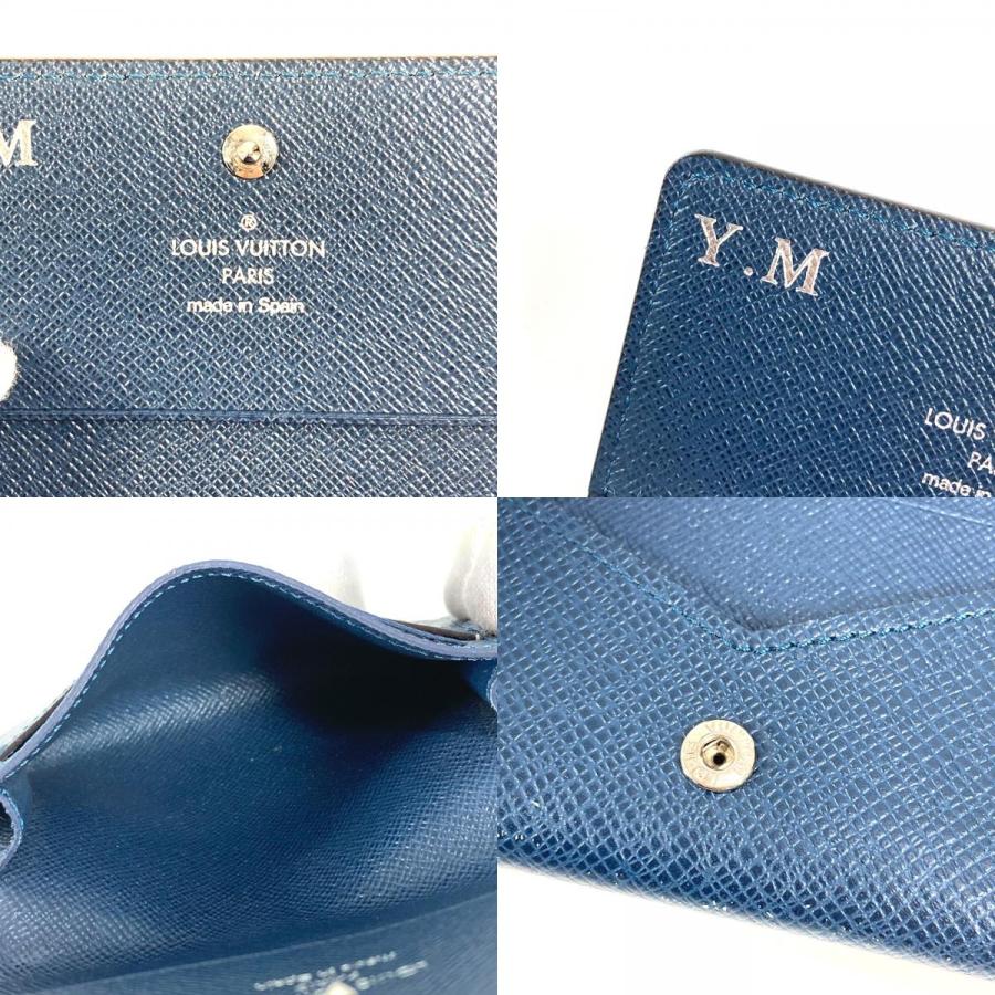 LOUIS VUITTON ルイヴィトン M64022 アンヴェロップ カルト ドゥ ヴィジット MM 名刺入れ パスケース  タイガ カードケース【中古】 | LOUIS VUITTON | 08