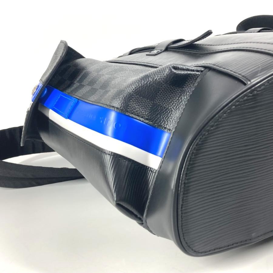 LOUIS VUITTON ルイヴィトン M56600 クリストファーPM  バックパック カバン エピ ダミエグラフィット リュックサック ブラック【中古】 | LOUIS VUITTON | 06