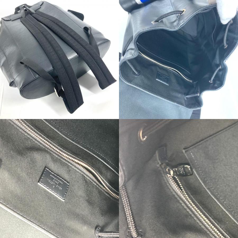 LOUIS VUITTON ルイヴィトン M56600 クリストファーPM  バックパック カバン エピ ダミエグラフィット リュックサック ブラック【中古】 | LOUIS VUITTON | 08