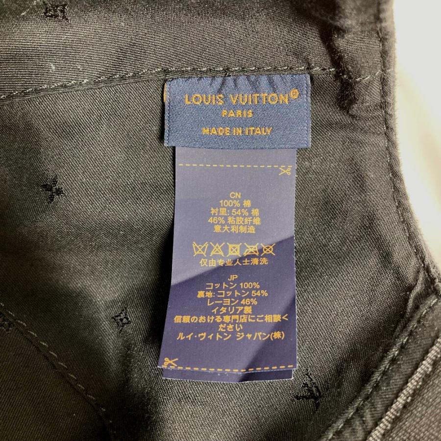 LOUIS VUITTON ルイヴィトン M7608L キャップ・LV スマッシュ 帽子 キャップ帽 ベースボール キャップ ノワール ブラック メンズ【中古】 | LOUIS VUITTON | 07