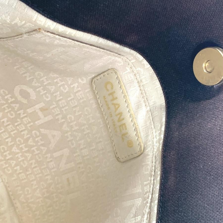 CHANEL シャネル CC ココマーク カバン トートバッグ チョコバー ハンドバッグ ブラック レディース【中古】 | CHANEL | 05