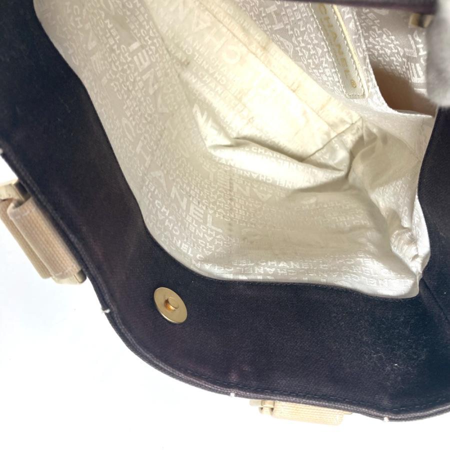 CHANEL シャネル CC ココマーク カバン トートバッグ チョコバー ハンドバッグ ブラック レディース【中古】 | CHANEL | 08