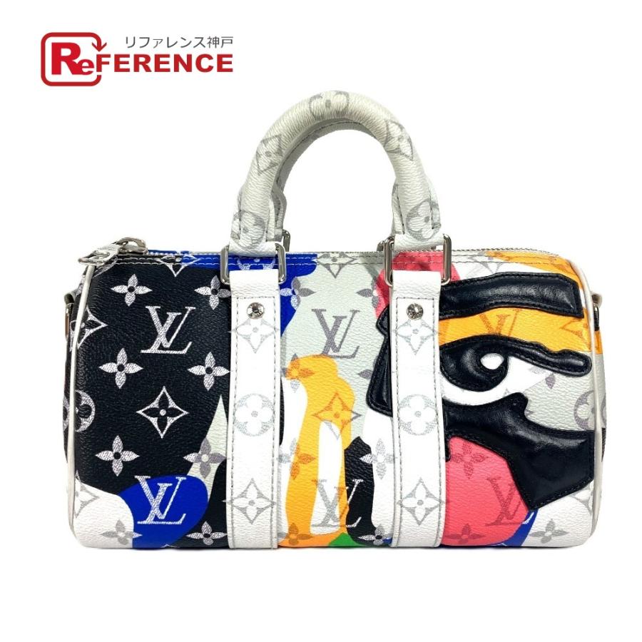 美品 LOUIS VUITTON ルイヴィトン M46701 キーポルバンドリエール ボストンバッグ モノグラムLV ポートレート ショルダーバッグ【中古】 | LOUIS VUITTON