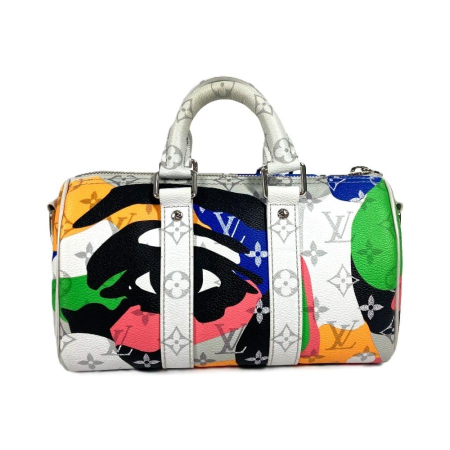美品 LOUIS VUITTON ルイヴィトン M46701 キーポルバンドリエール ボストンバッグ モノグラムLV ポートレート ショルダーバッグ【中古】 | LOUIS VUITTON | 01