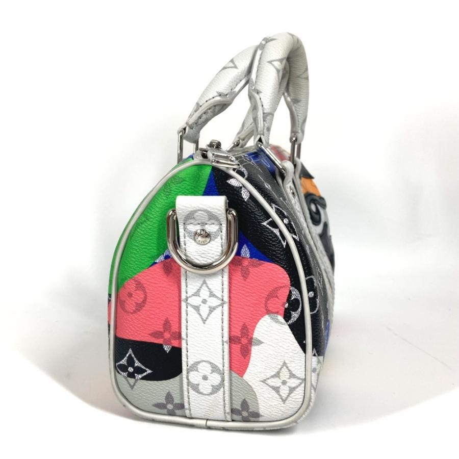 美品 LOUIS VUITTON ルイヴィトン M46701 キーポルバンドリエール ボストンバッグ モノグラムLV ポートレート ショルダーバッグ【中古】 | LOUIS VUITTON | 03