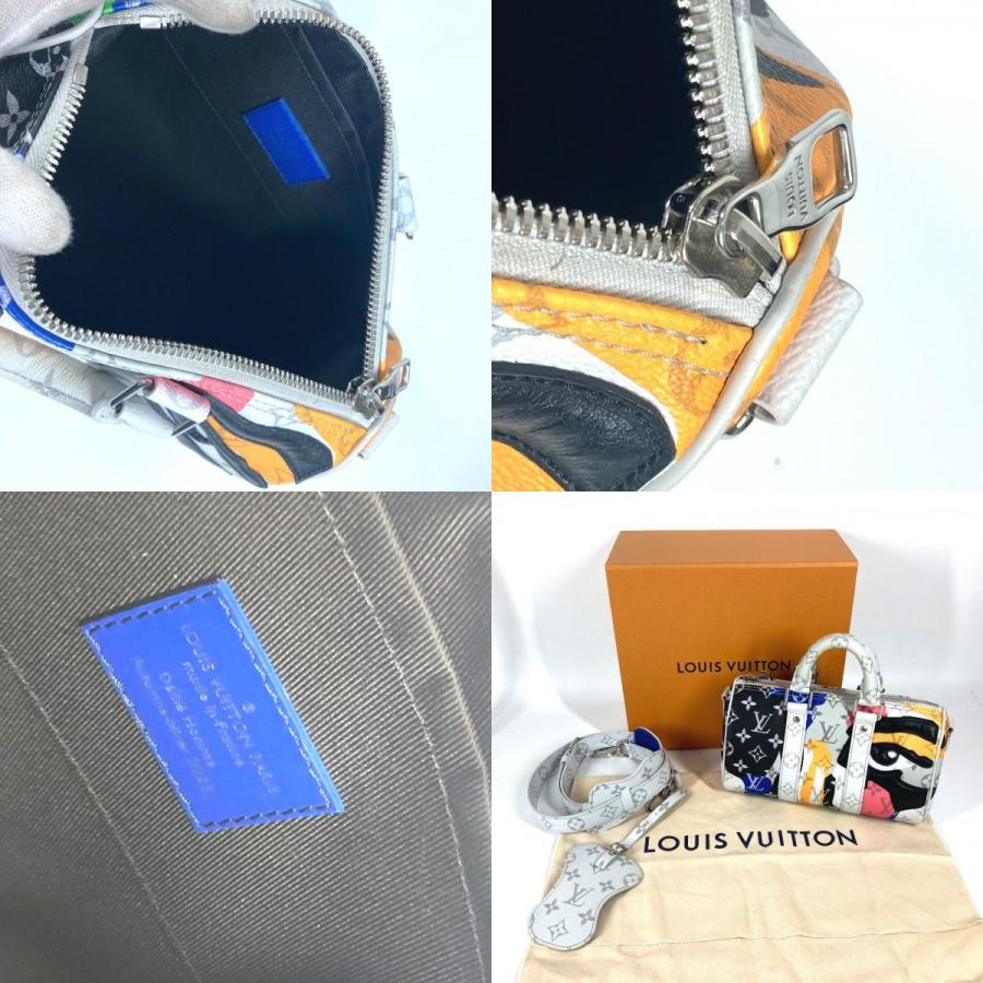 美品 LOUIS VUITTON ルイヴィトン M46701 キーポルバンドリエール ボストンバッグ モノグラムLV ポートレート ショルダーバッグ【中古】 | LOUIS VUITTON | 09
