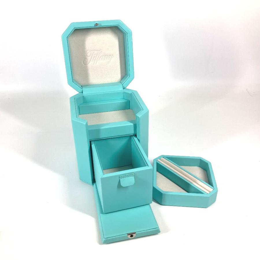 美品 TIFFANY&Co. ティファニー 73476933 ジュエリー ボックス（トール） アクセサリーケース 小物入れ ティファニー ファセット 中古】 | TIFFANY&Co. | 07