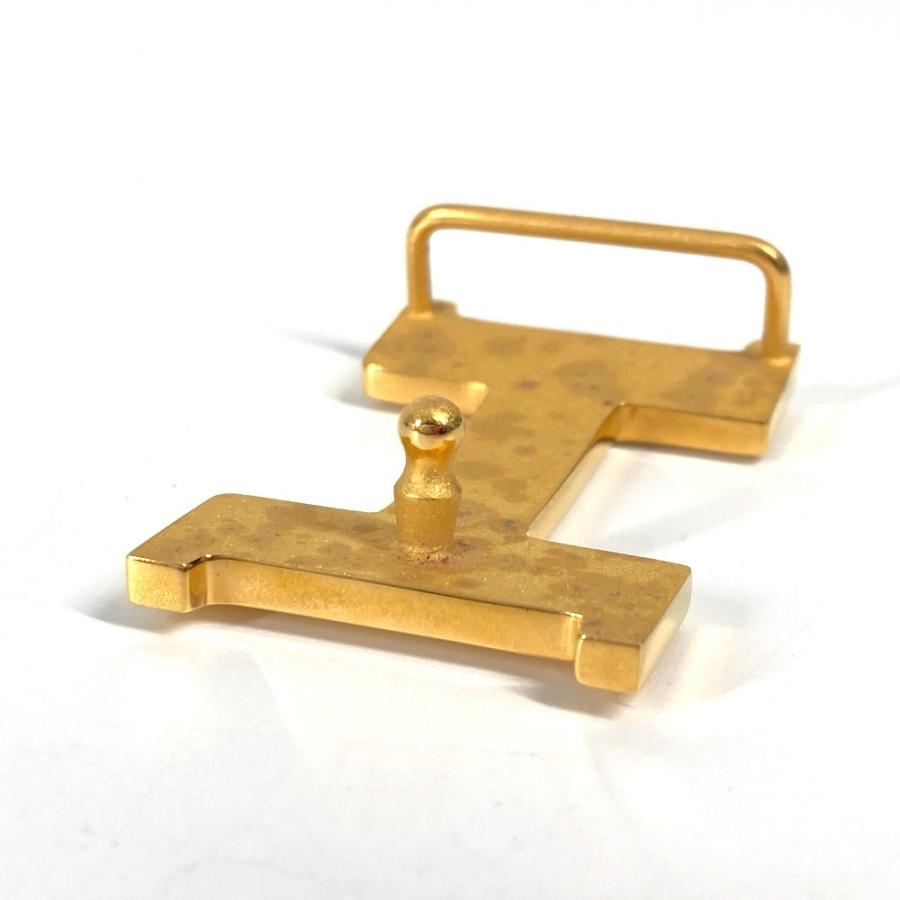 HERMES エルメス Hロゴ バックルのみ ベルト ゴールド ユニセックス【中古】 | HERMES | 03