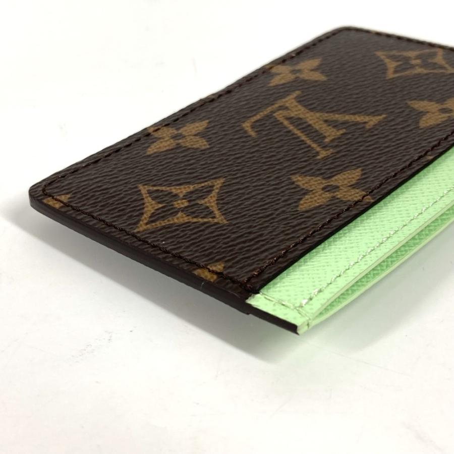 未使用 LOUIS VUITTON ルイヴィトン M13429 TM カードケース ポルトカルトサーンプル 名刺入れ パスケース 村上隆  カードケース【中古】 | LOUIS VUITTON | 07