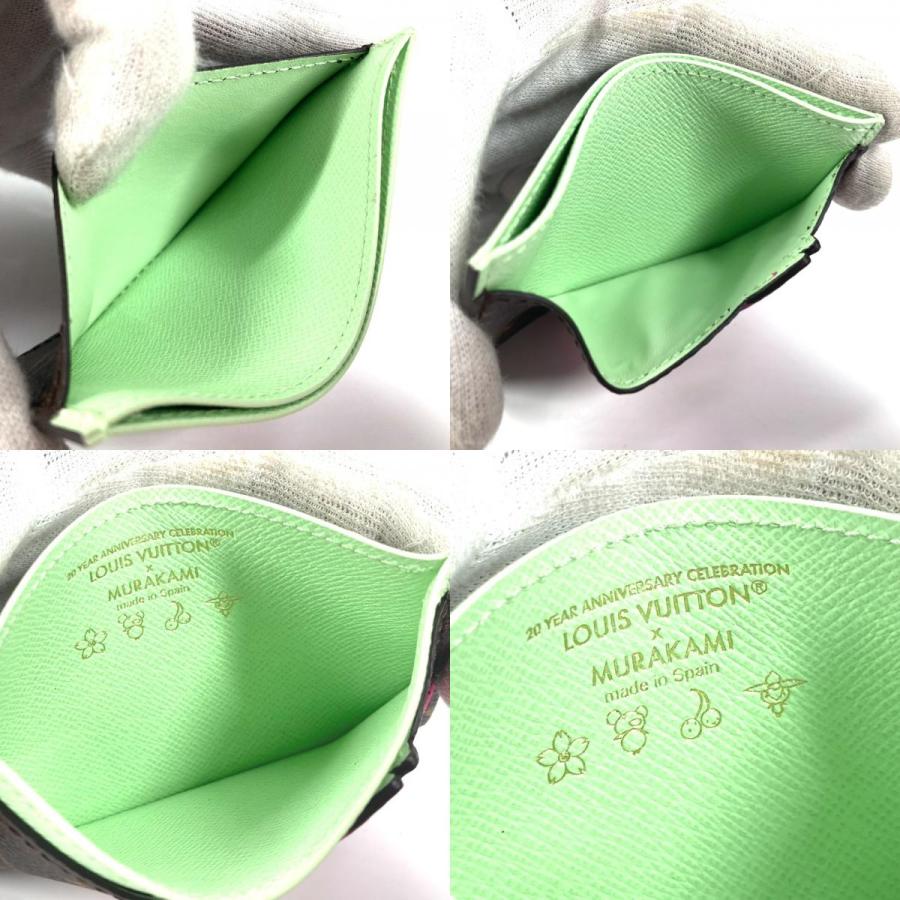 未使用 LOUIS VUITTON ルイヴィトン M13429 TM カードケース ポルトカルトサーンプル 名刺入れ パスケース 村上隆  カードケース【中古】 | LOUIS VUITTON | 08