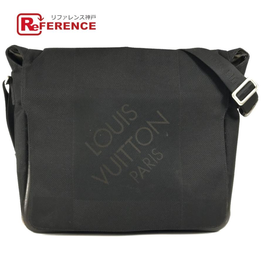 LOUIS VUITTON ルイヴィトン M93225 メサジェ カバン 斜め掛け メッセンジャーバッグ ダミエジェアン ショルダーバッグ ノワール 【中古】 | LOUIS VUITTON