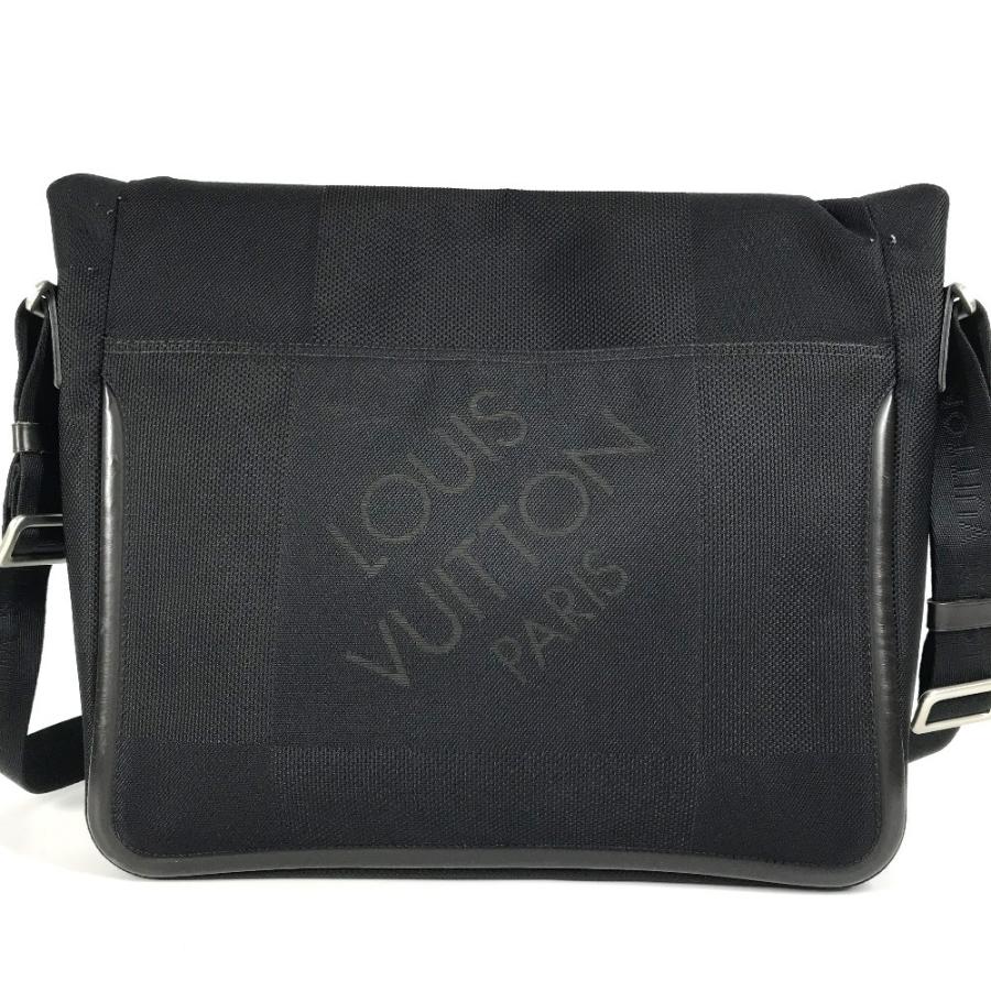 LOUIS VUITTON ルイヴィトン M93225 メサジェ カバン 斜め掛け メッセンジャーバッグ ダミエジェアン ショルダーバッグ ノワール 【中古】 | LOUIS VUITTON | 01