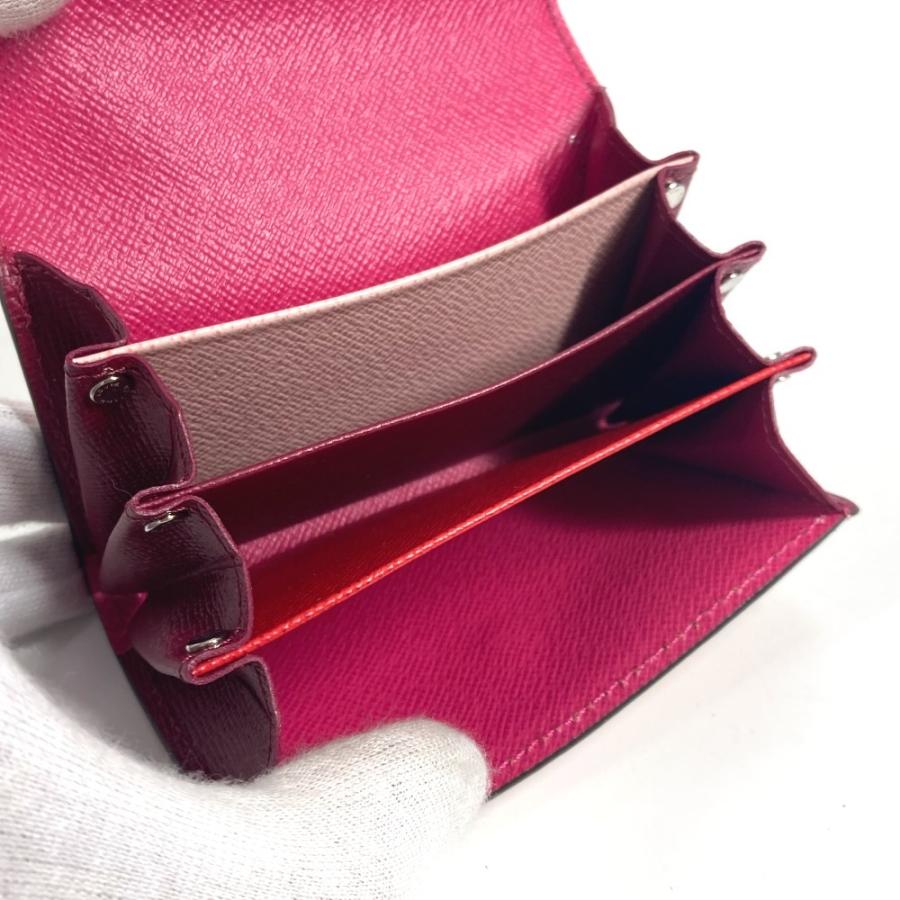 美品 LOUIS VUITTON ルイヴィトン M62255 ミュルティカルトサラ 名刺入れ コインケース 財布 小銭入れ エピ カードケース ピンク 【中古】 | LOUIS VUITTON | 08