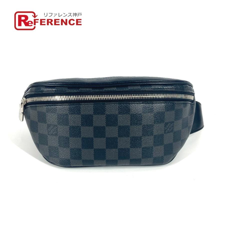 LOUIS VUITTON ルイヴィトン N40362 バムバッグ カバン ベルトバッグ ショルダーバッグ クロス ダミエグラフィット ボディバッグ【中古】 | LOUIS VUITTON