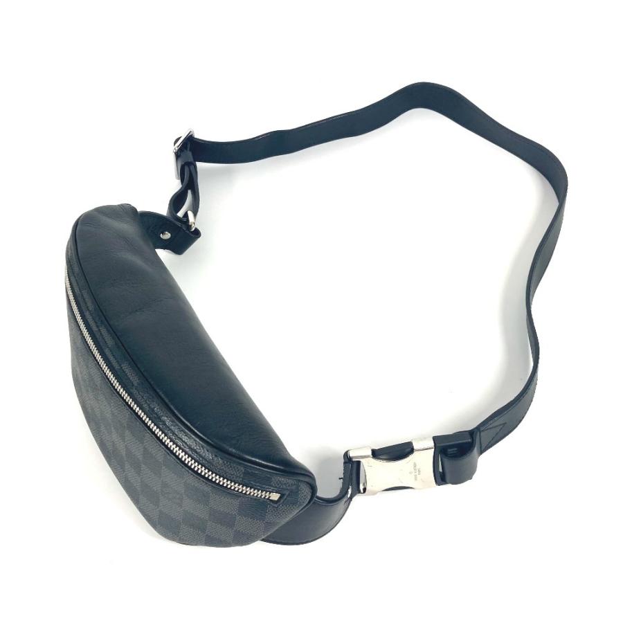 LOUIS VUITTON ルイヴィトン N40362 バムバッグ カバン ベルトバッグ ショルダーバッグ クロス ダミエグラフィット ボディバッグ【中古】 | LOUIS VUITTON | 07
