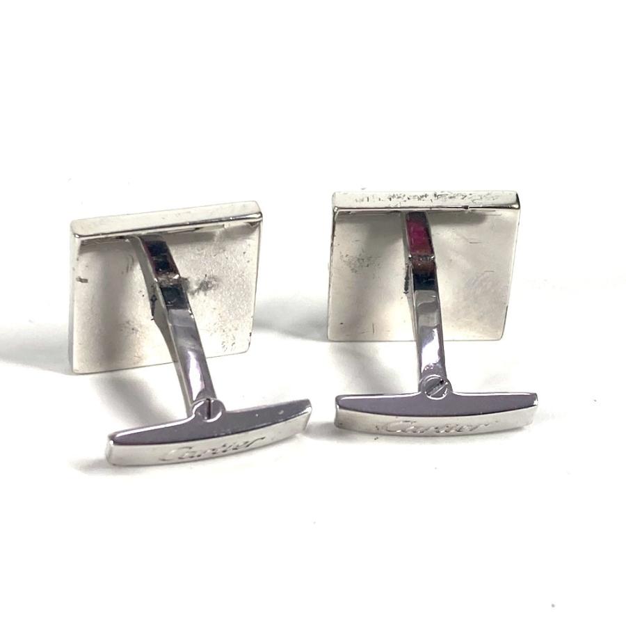 CARTIER カルティエ ロゴ アクセサリー カフス シルバー メンズ【中古】 | Cartier | 01