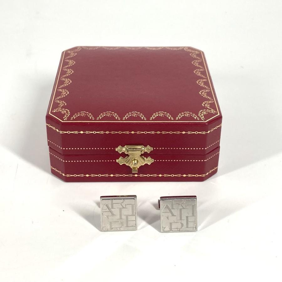 CARTIER カルティエ ロゴ アクセサリー カフス シルバー メンズ【中古】 | Cartier | 08