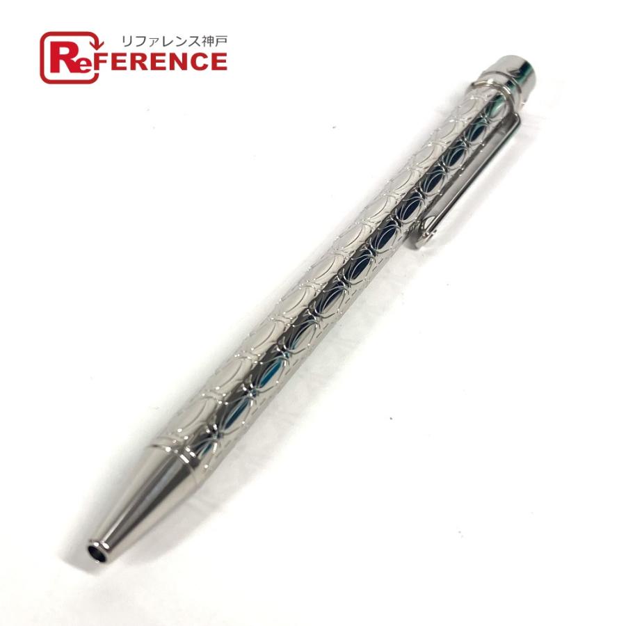 新品同様 CARTIER カルティエ ST150185 ロゴ 2C Cドゥカルティエ ステーショナリー ペン ボールペン シルバー メンズ【中古】 | Cartier