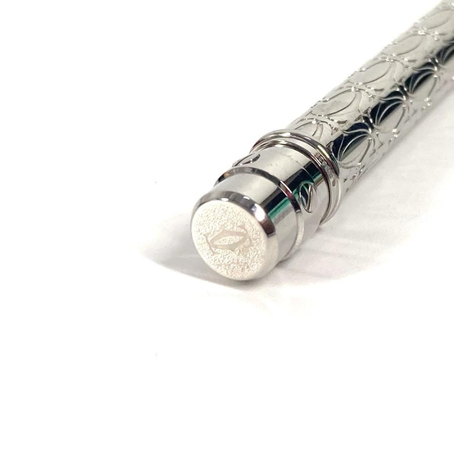 新品同様 CARTIER カルティエ ST150185 ロゴ 2C Cドゥカルティエ ステーショナリー ペン ボールペン シルバー メンズ【中古】 | Cartier | 02